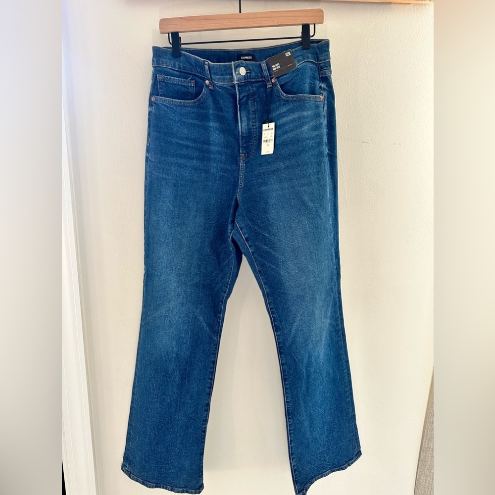 NWT Express 90’s Boot High Rise jeans size 12R